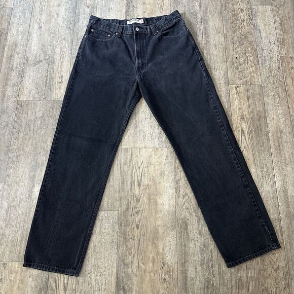 Levi's Other - Levi's 550 Relaxed Fit Tapered Leg Mens Size 36x33.5 Black Jeans Denim Pants